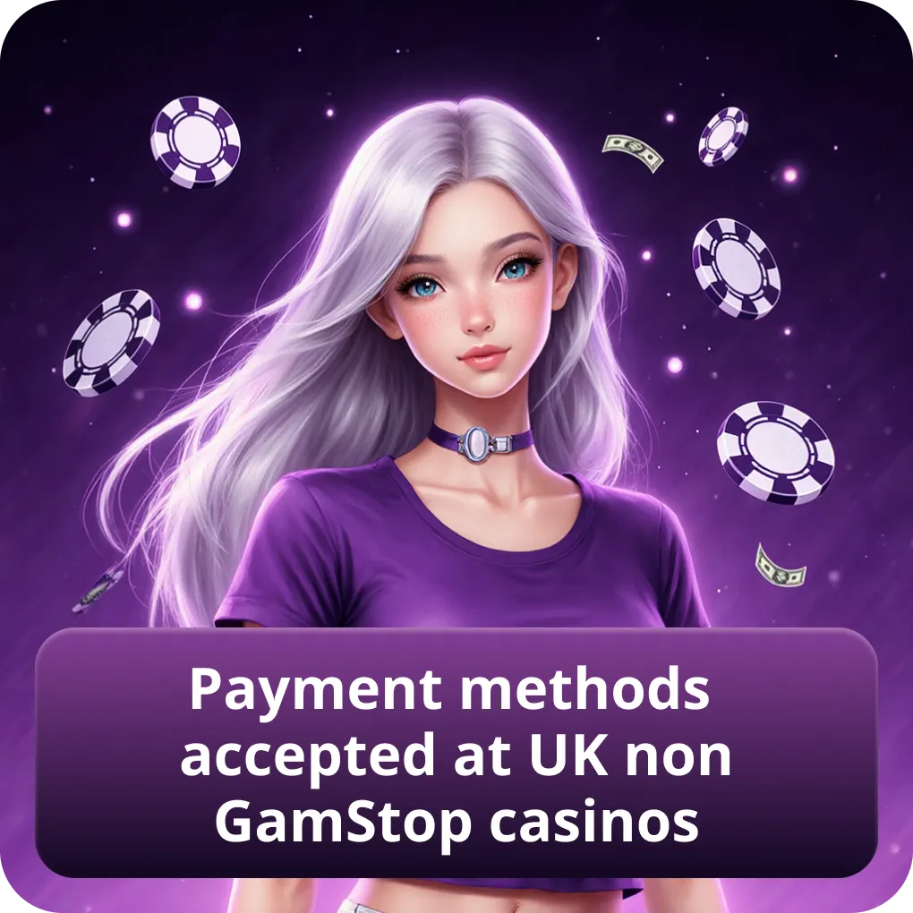 Payment methods accepted at UK non GamStop casinos